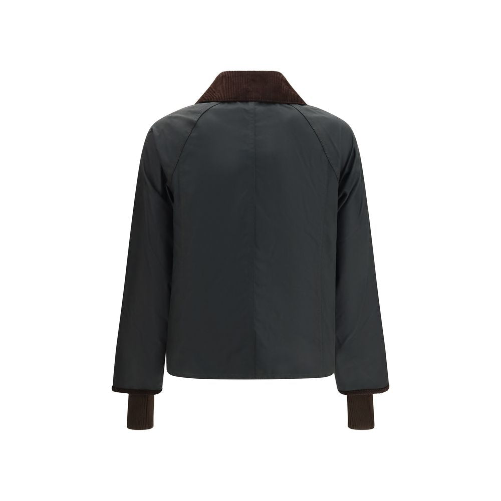 Barbour Bicolor Cotton Full-Length Jacket