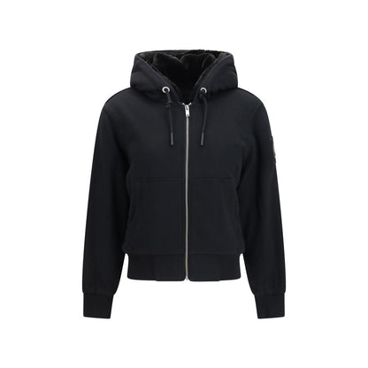 Moose Knuckles Black Cotton Sweatshirt