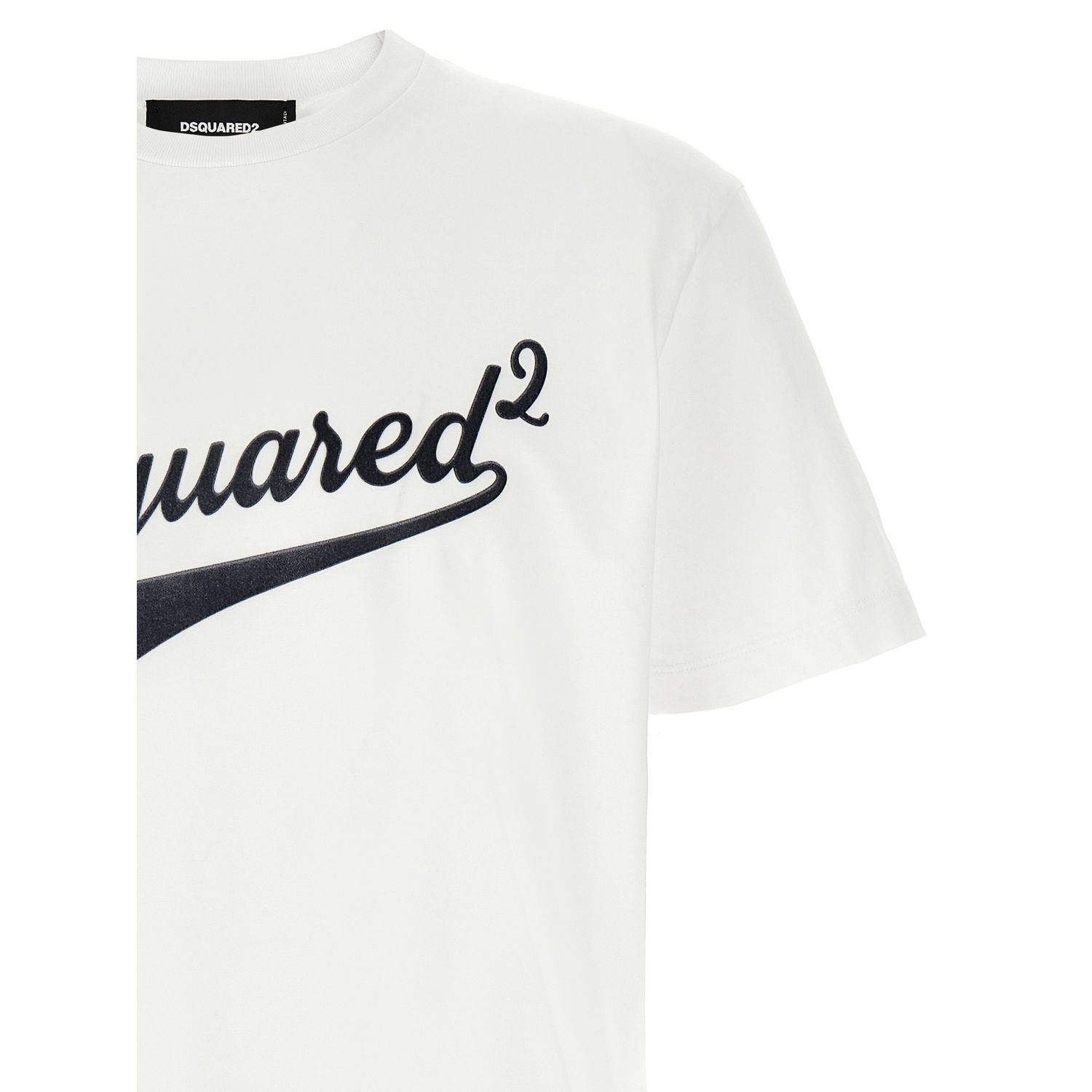 Dsquared² White Cotton T-Shirt