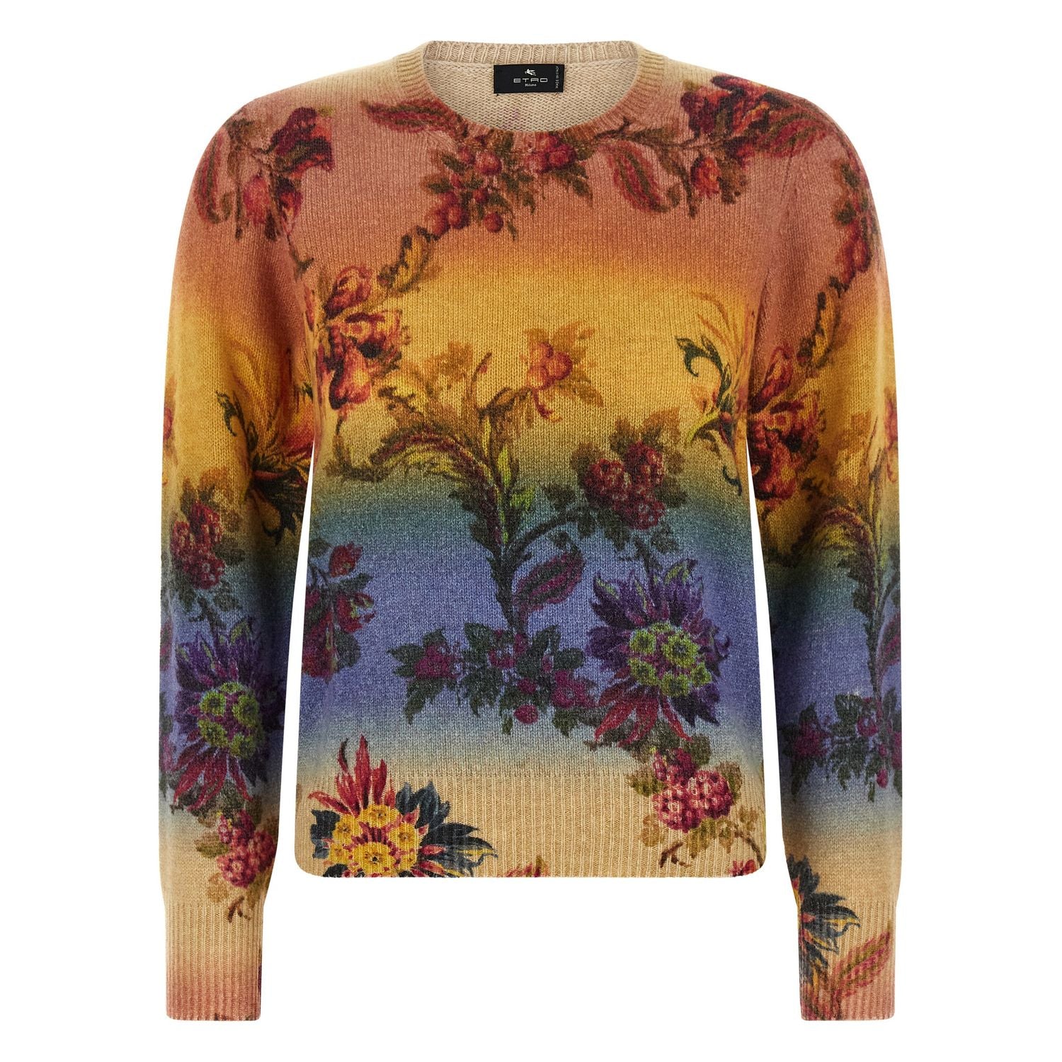 Etro Multicolor Wool Cardigan