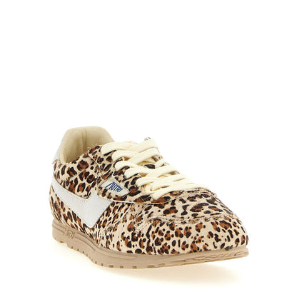 Autry Multicolor Cowhide Low Top Sneakers