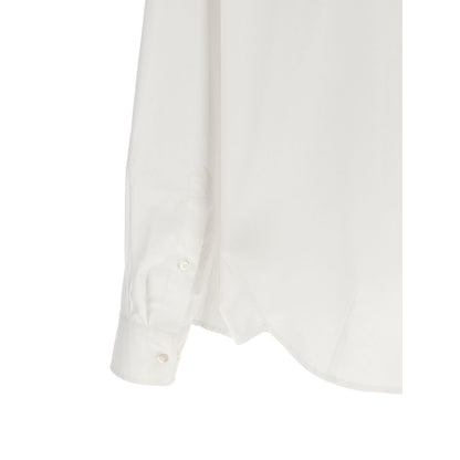 Dries Van Noten White Cotton Blouse