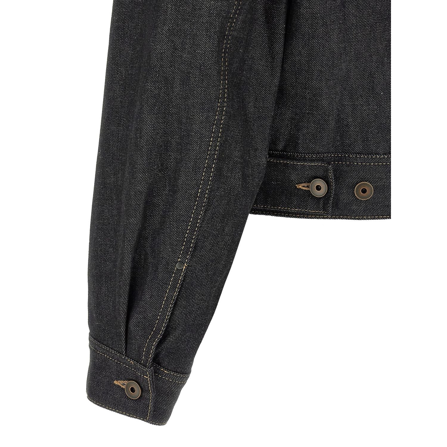 Lemaire Blue Cotton Denim Jacket