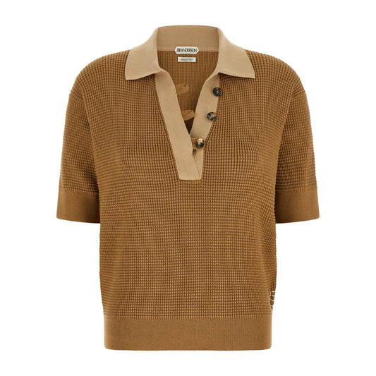 J.W.Anderson Beige Cotton Polo Shirt