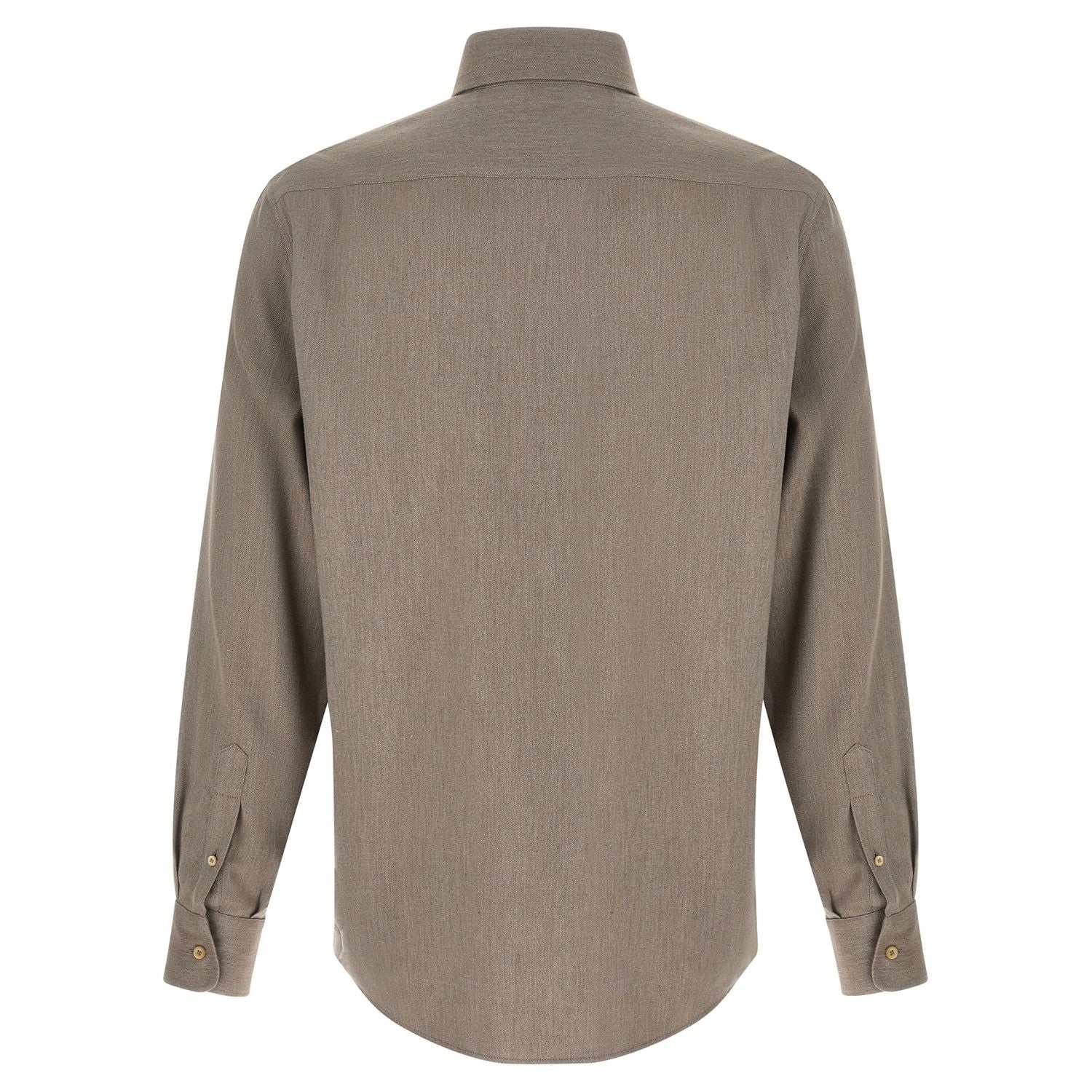 Brunello Cucinelli Gray Cotton Blouse