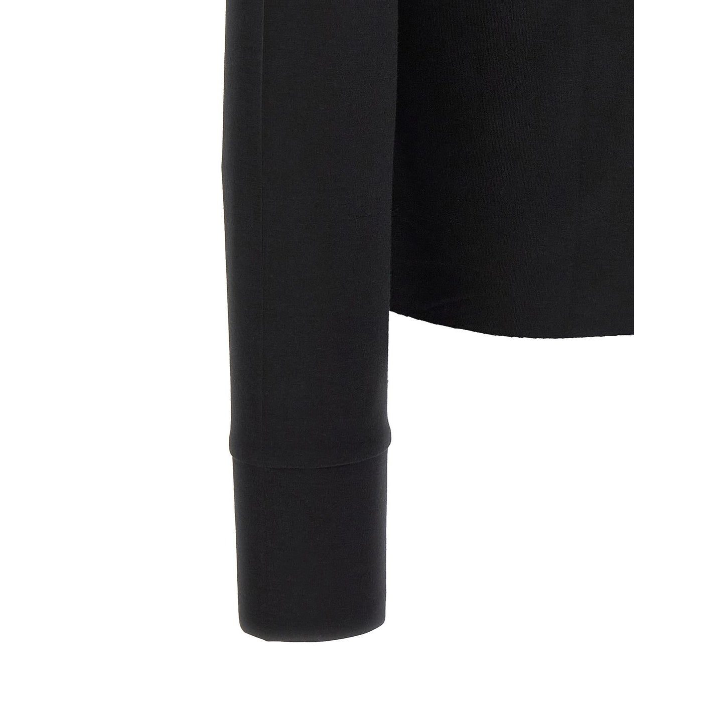 Thom Krom Black Viscose Cardigan