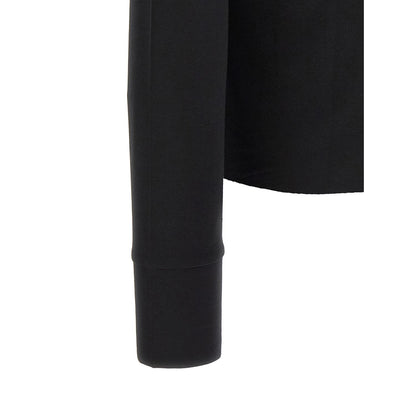 Thom Krom Black Viscose Cardigan