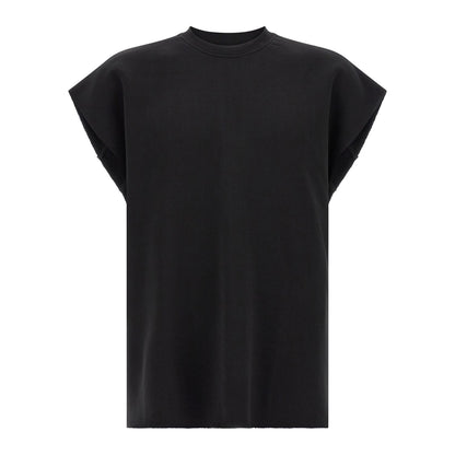 Thom Krom Black Cotton Sweatshirt