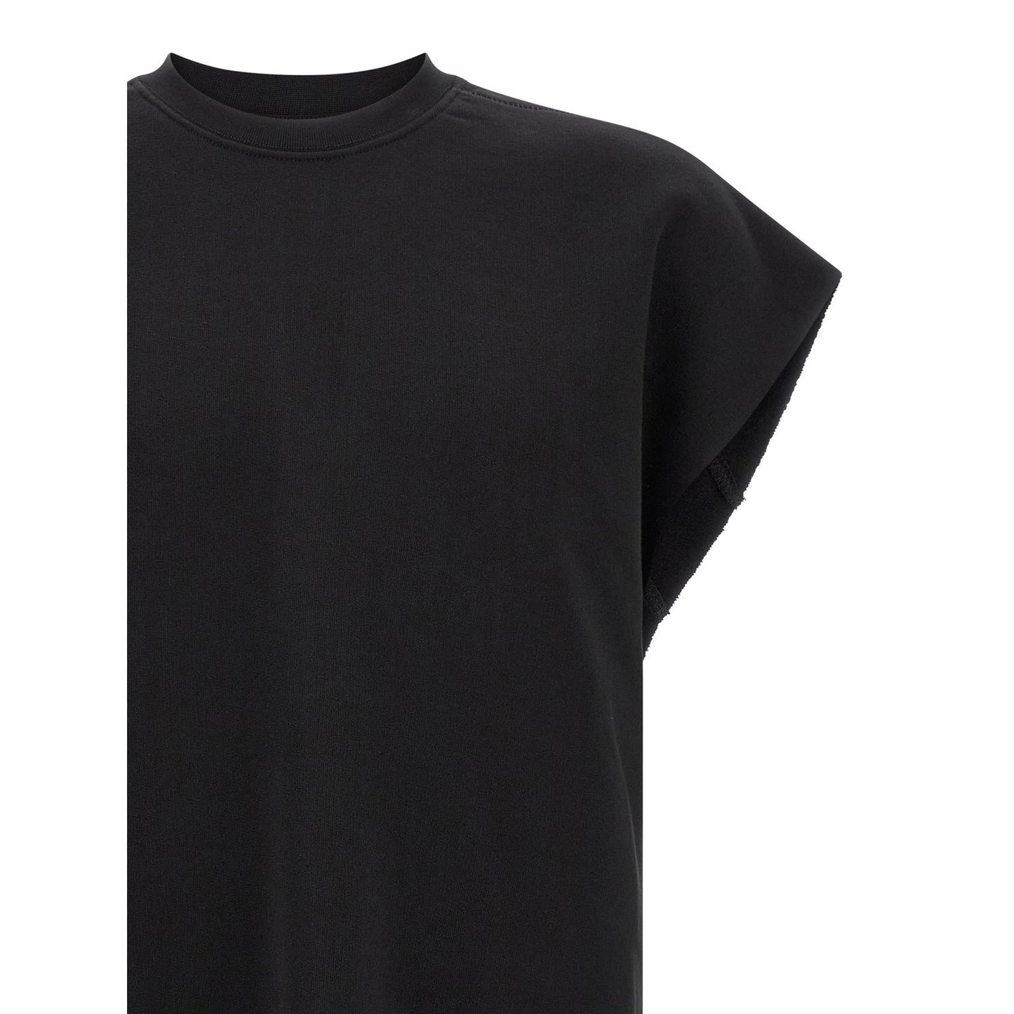 Thom Krom Black Cotton Sweatshirt