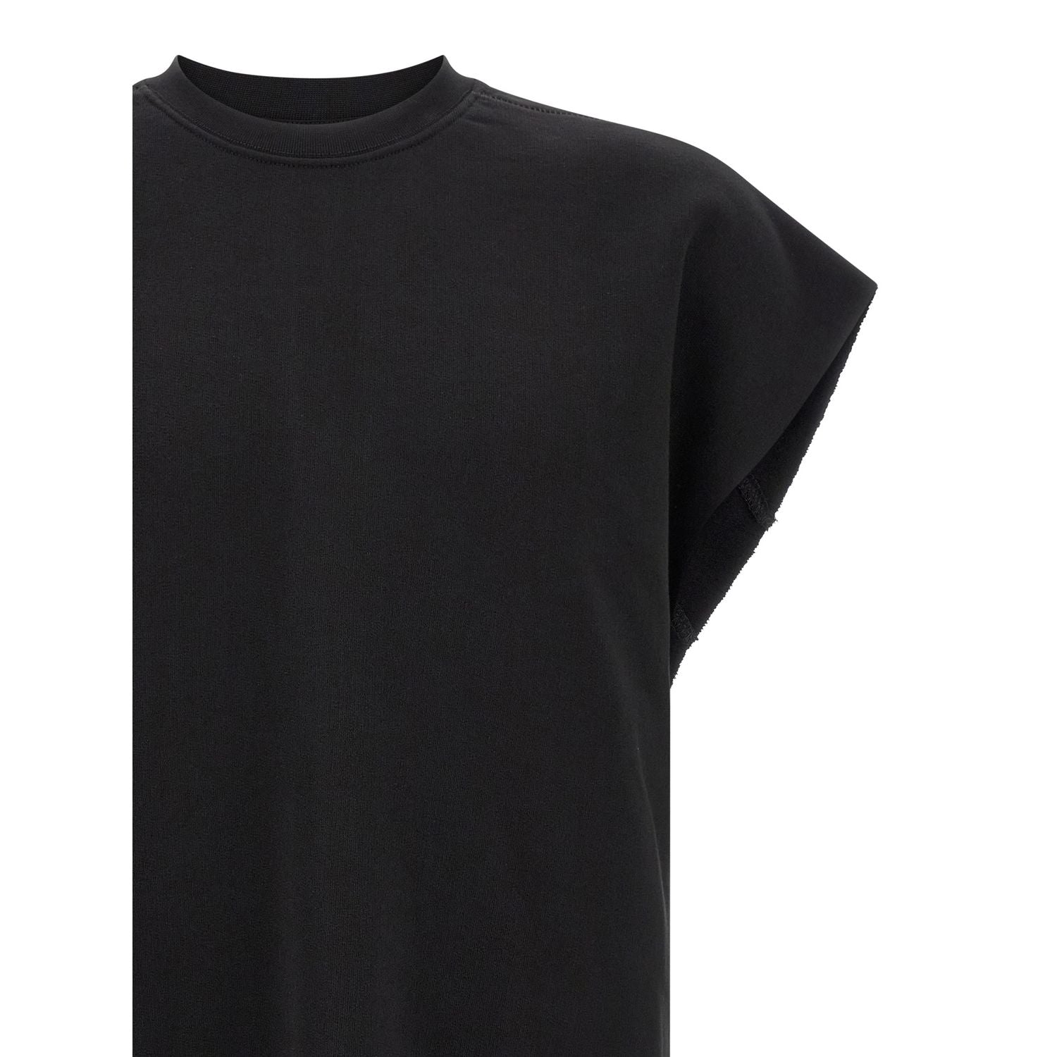 Thom Krom Black Cotton Sweatshirt