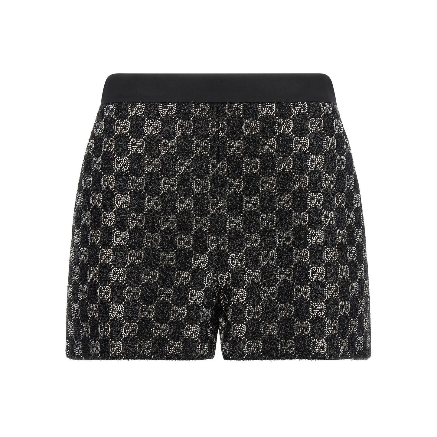 Gucci Black Viscose Short And Mini Shorts