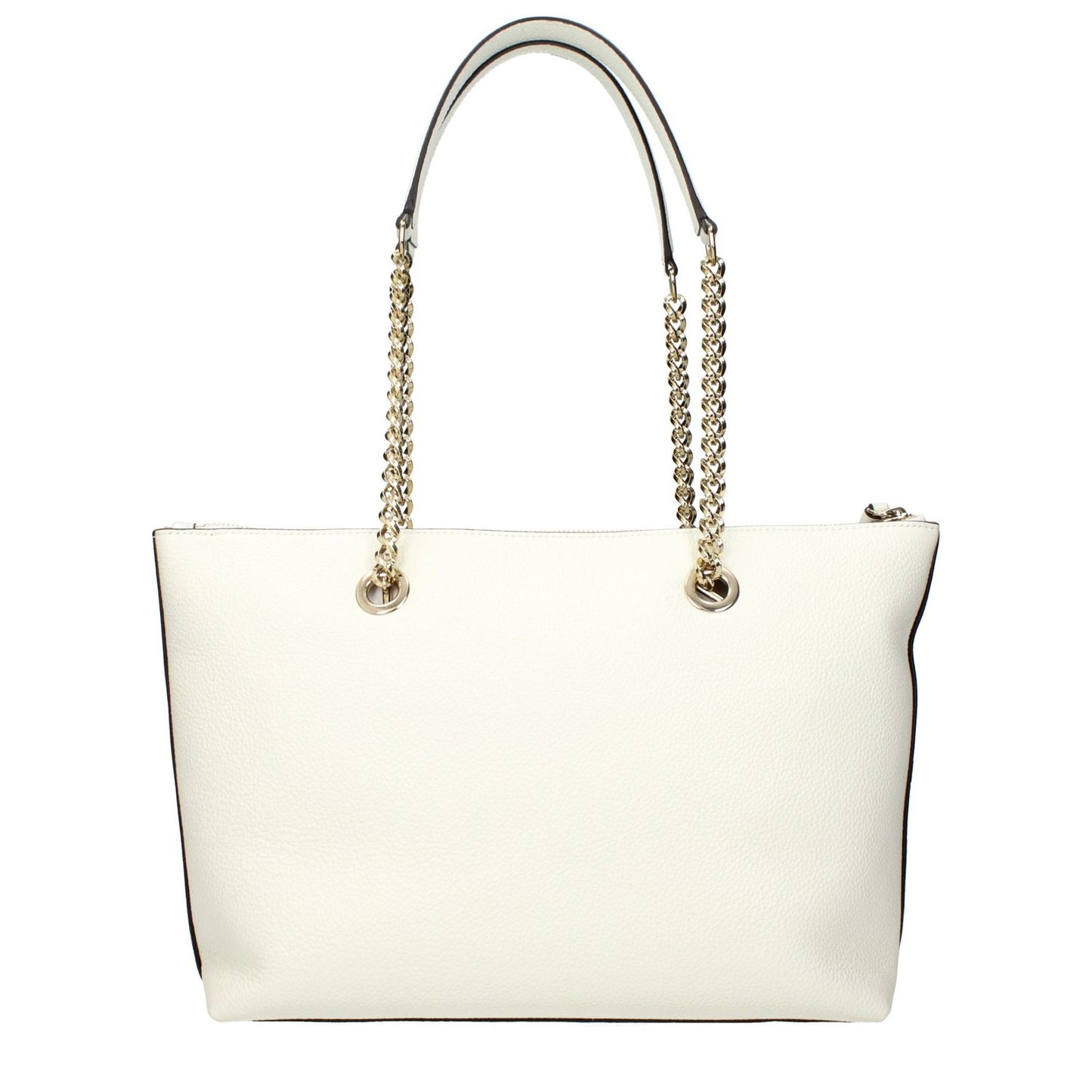 Jimmy Choo White Leather Shoulder Bag