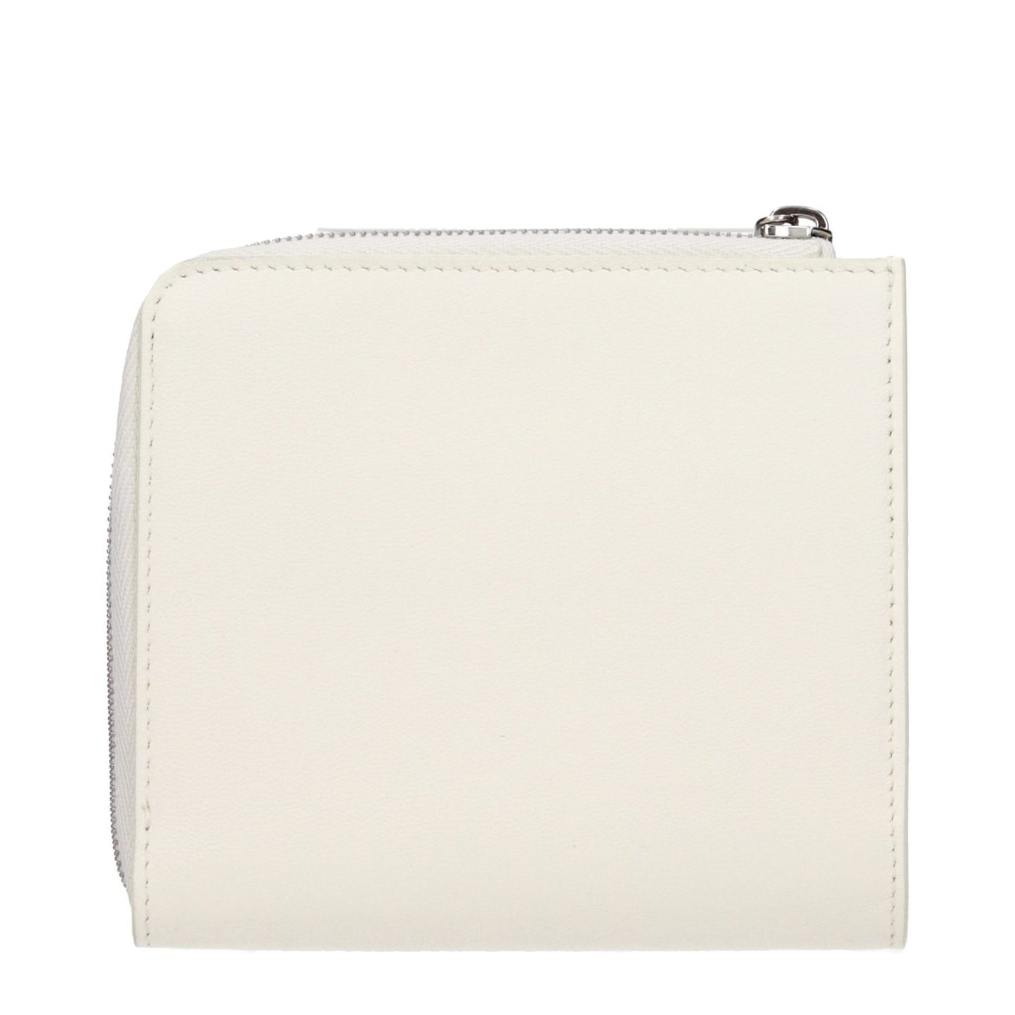 Jil Sander White Leather Wallet