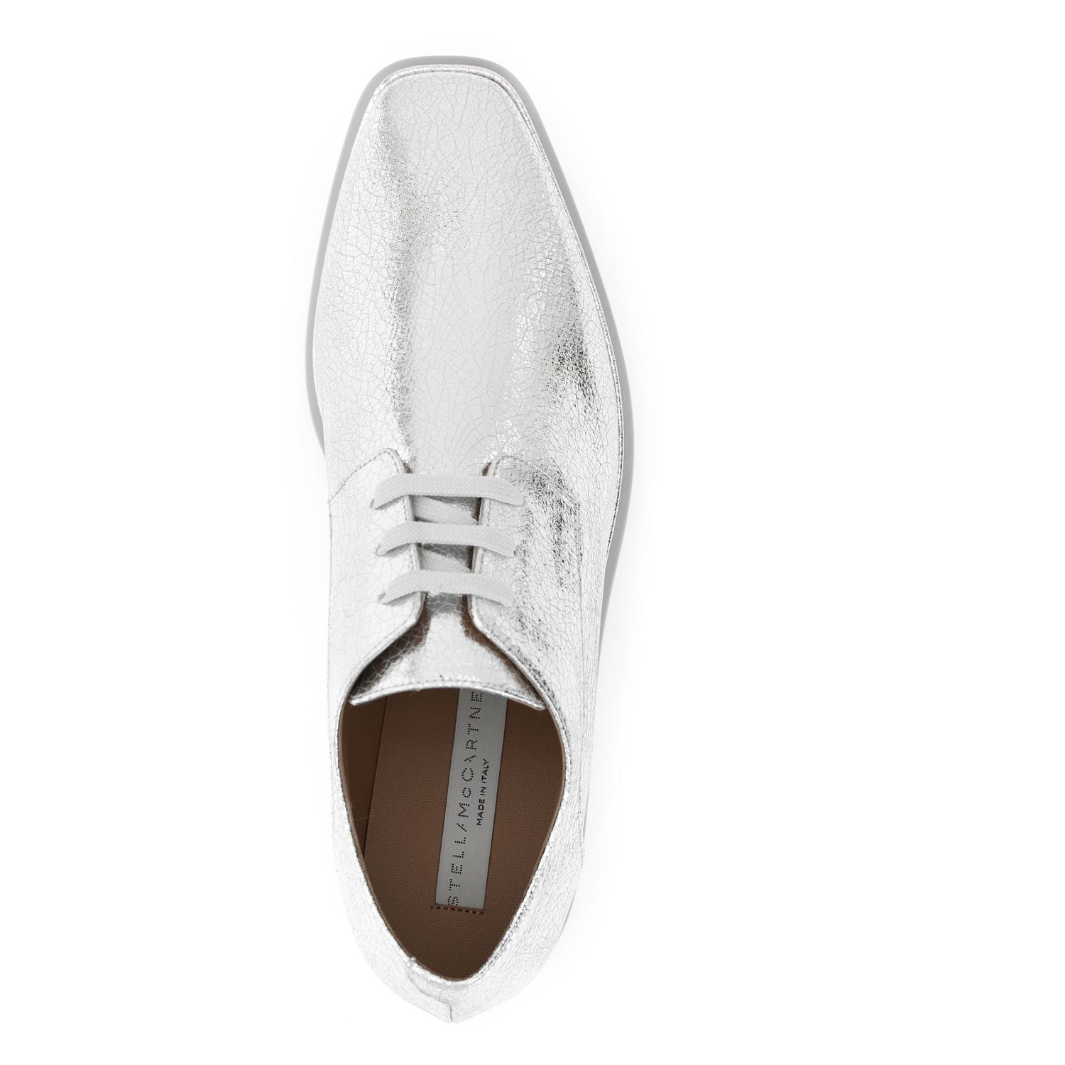 Stella McCartney Silver EVA Flats
