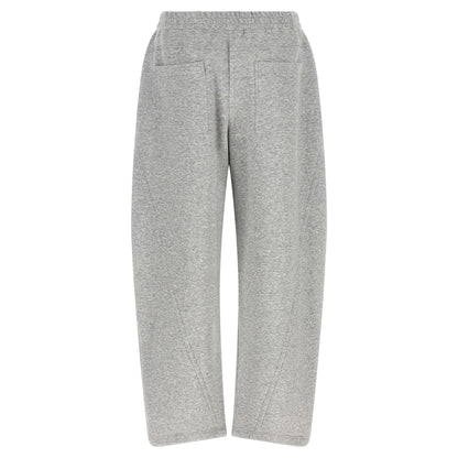 Brunello Cucinelli Gray Cotton Athletic Pants
