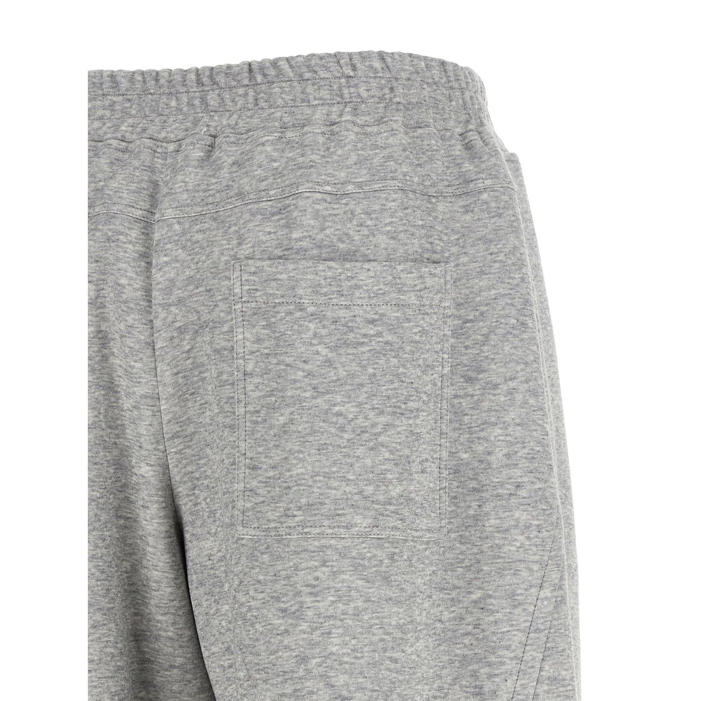 Brunello Cucinelli Gray Cotton Athletic Pants