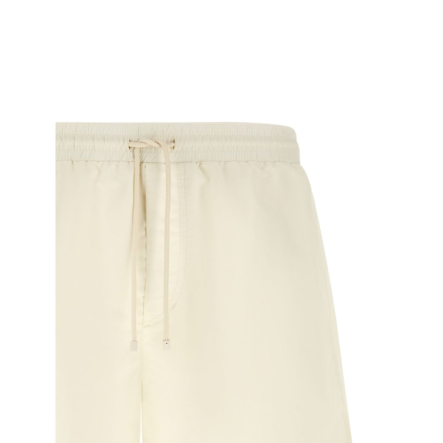 Brunello Cucinelli White Polyester Swim Shorts
