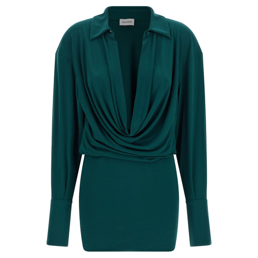 The Andamane Bicolor Polyester Short Dress