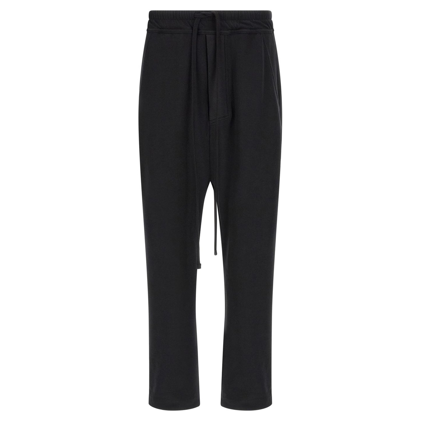 Thom Krom Black Cotton Casual Pants