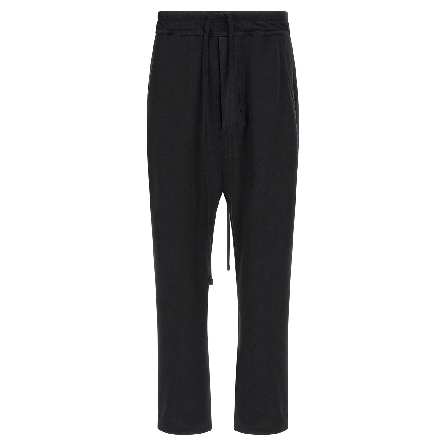 Thom Krom Black Cotton Casual Pants