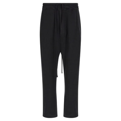 Thom Krom Black Cotton Casual Pants