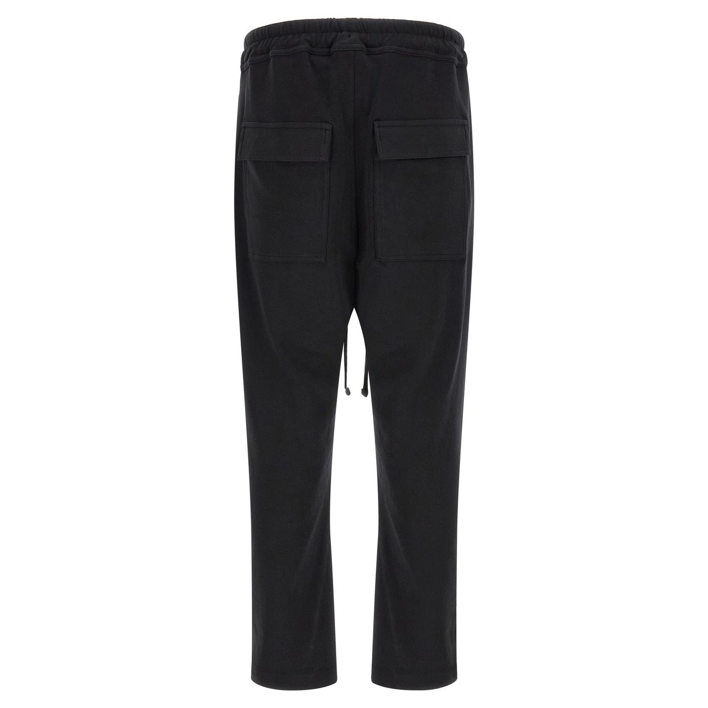 Thom Krom Black Cotton Casual Pants
