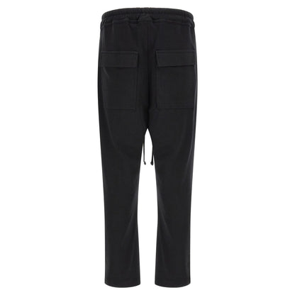 Thom Krom Black Cotton Casual Pants