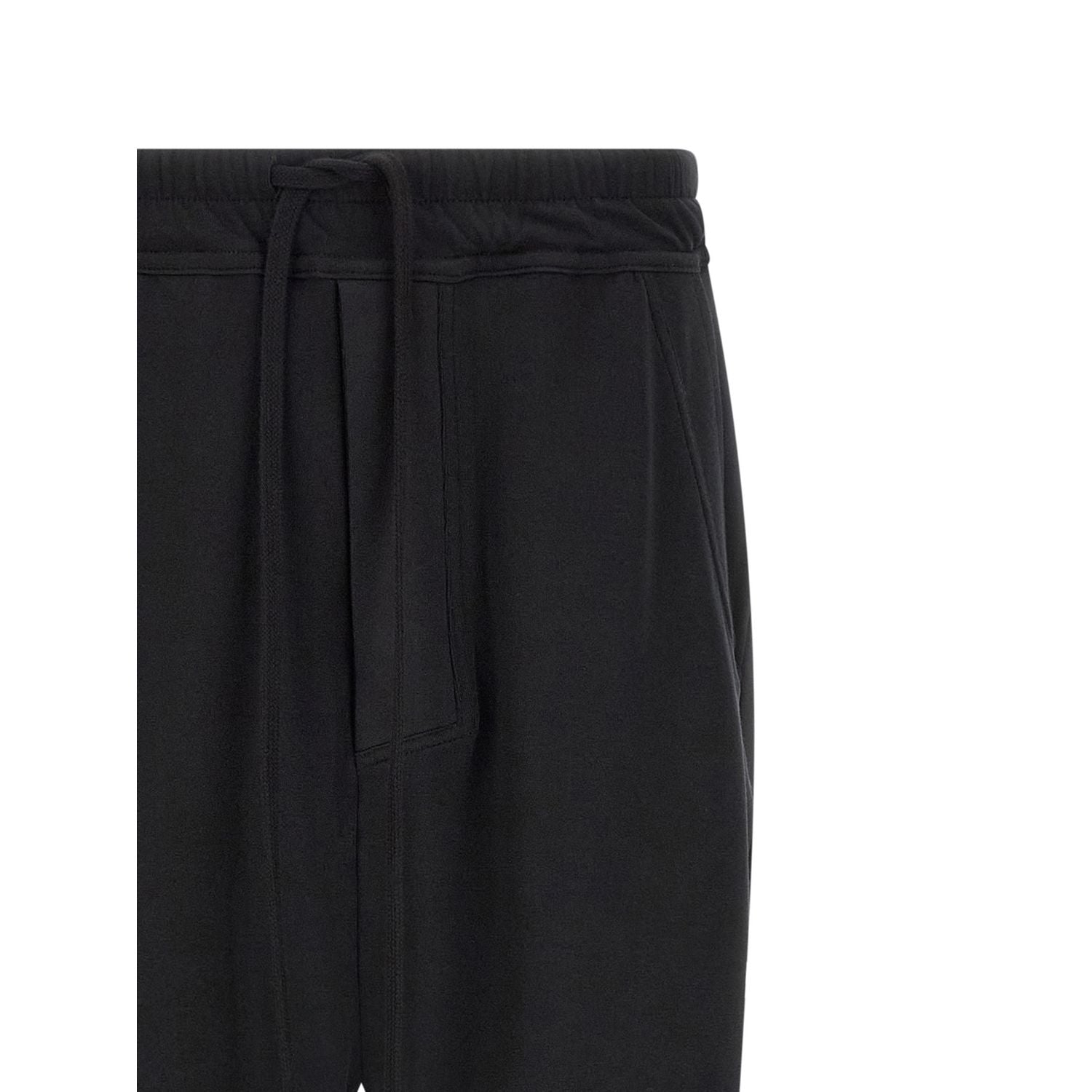 Thom Krom Black Cotton Casual Pants