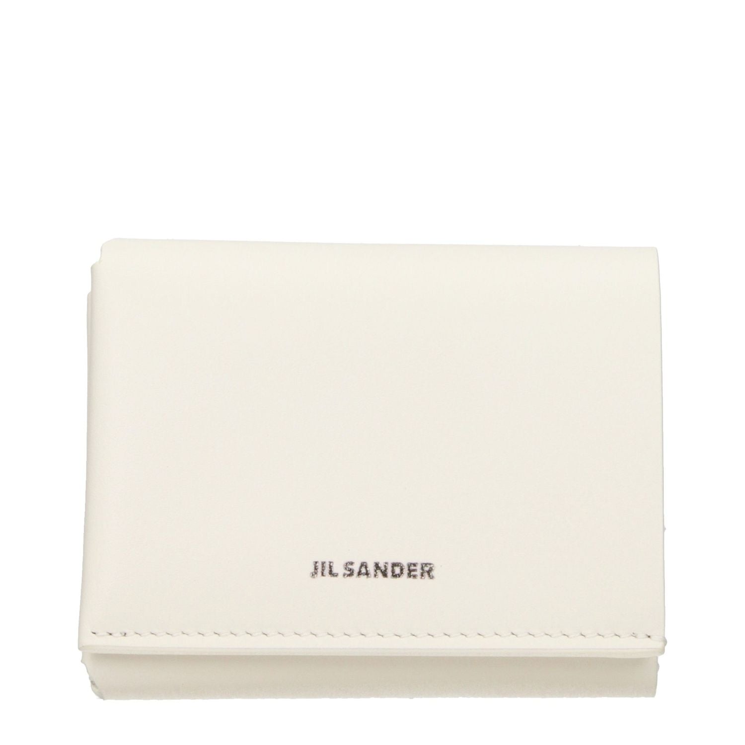 Jil Sander Beige Leather Wallet
