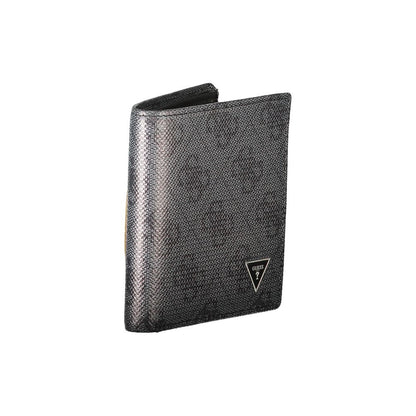 Guess Jeans Black Leather Men's Wallet