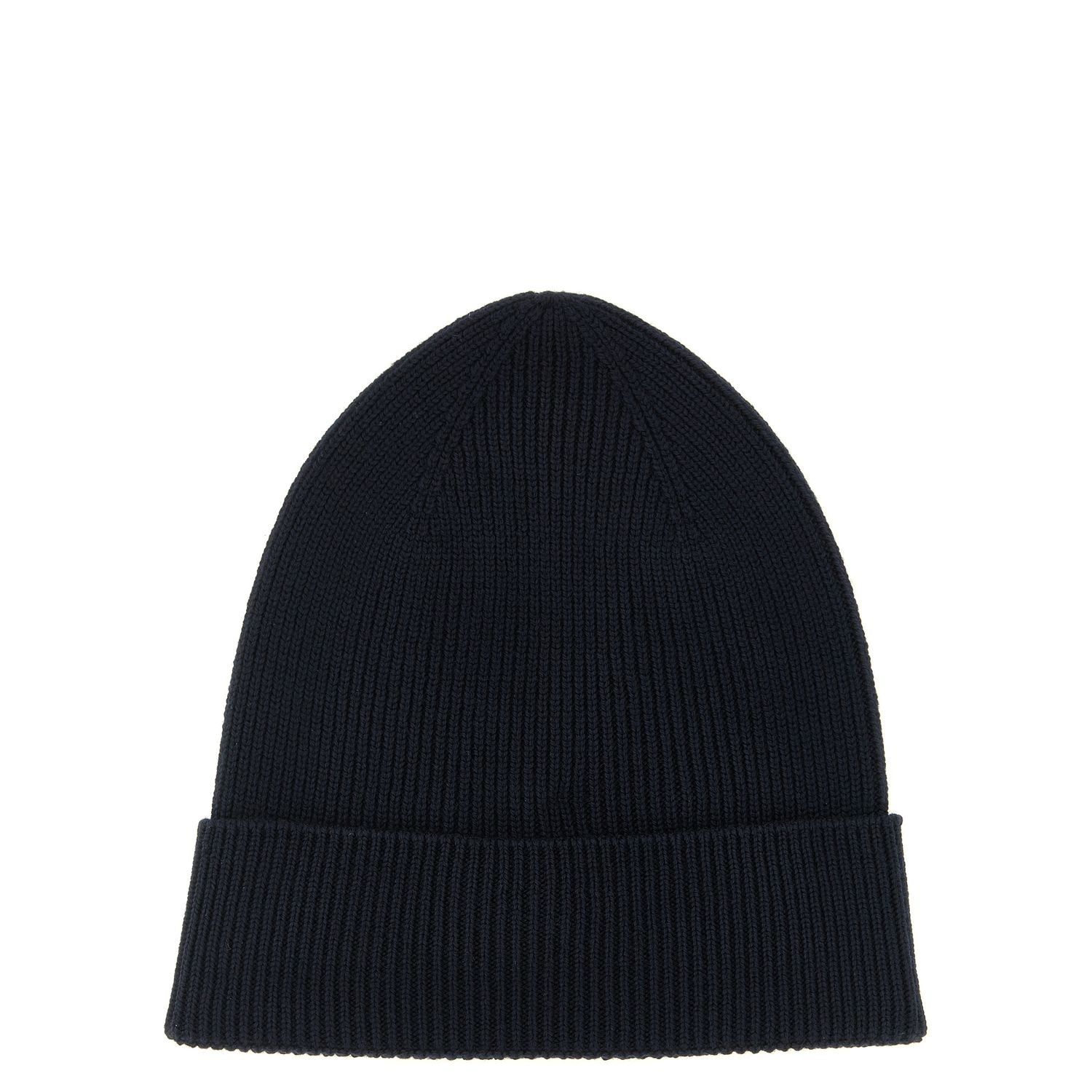 Moncler Blue Virgin Wool Beanie