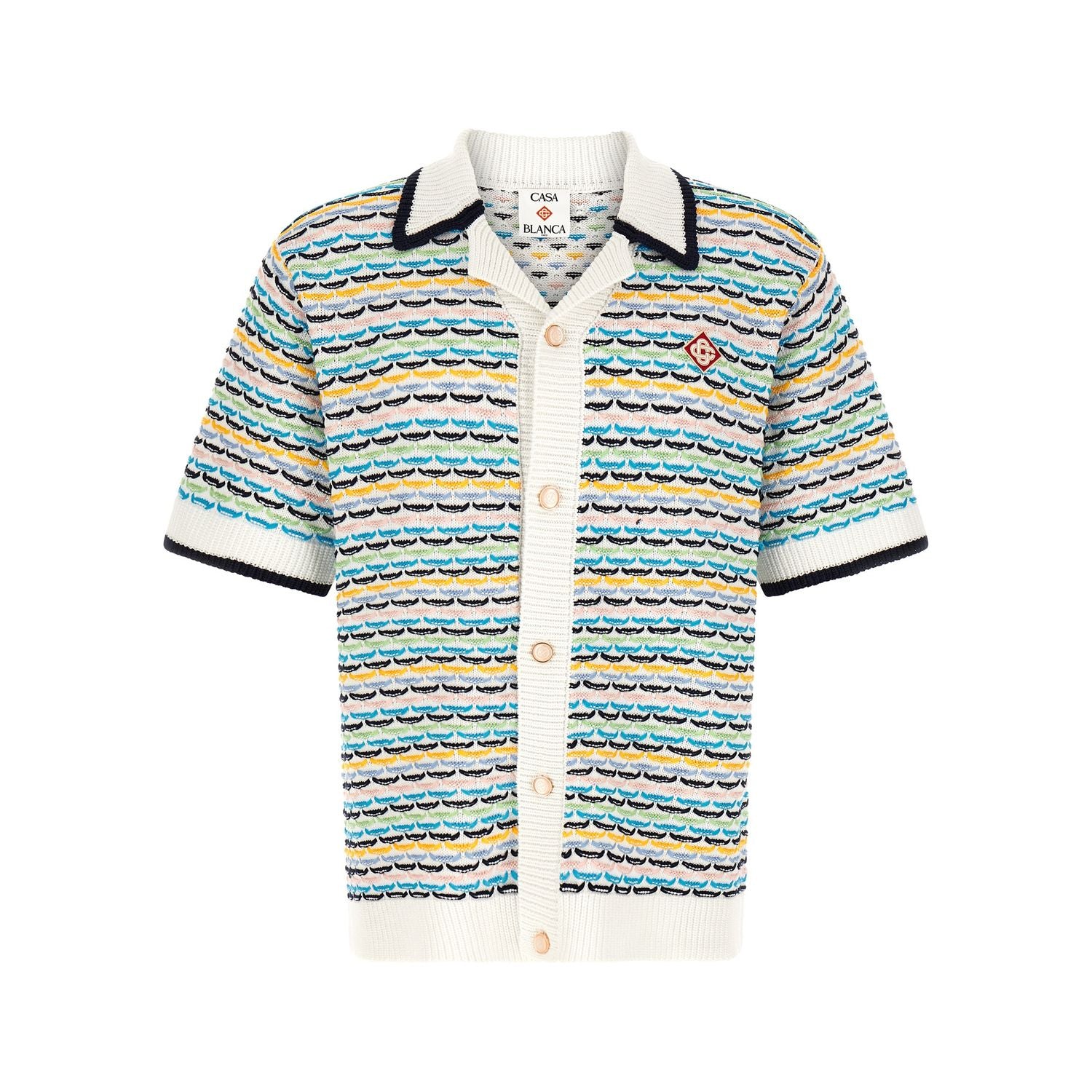 Casablanca Multicolor Cotton Blouse