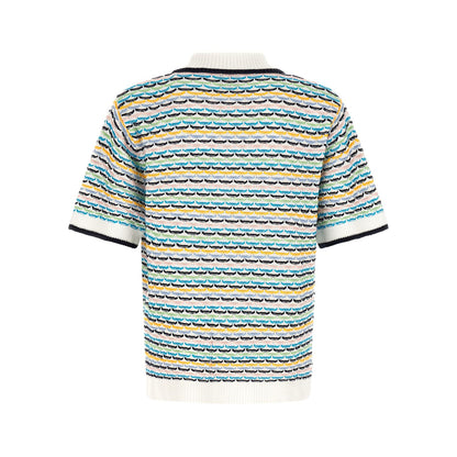 Casablanca Multicolor Cotton Blouse