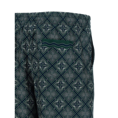 Casablanca Multicolor Silk Bermuda Shorts