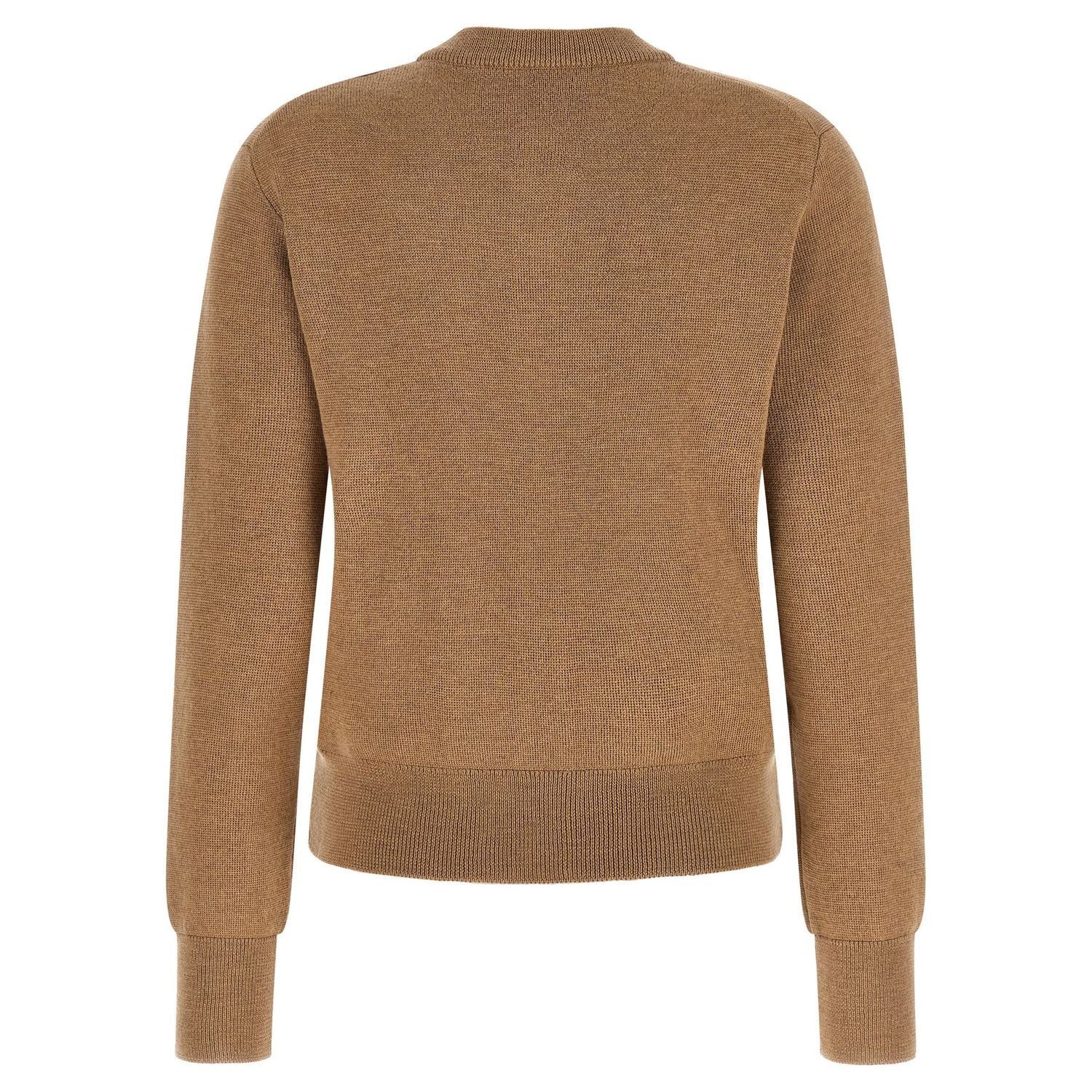 Ami Paris Beige Wool Cardigan