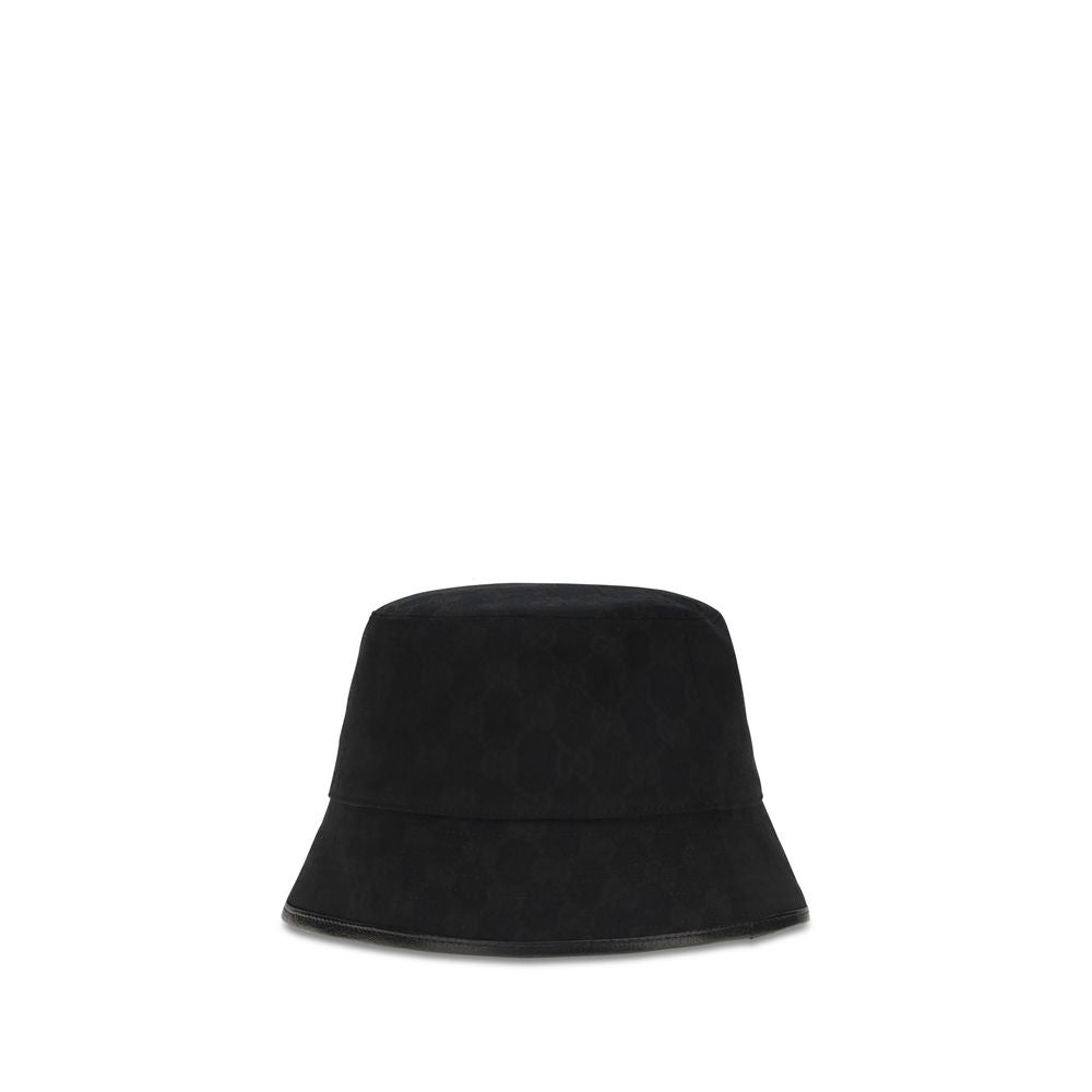 Gucci Black Polyester Bucket Hat