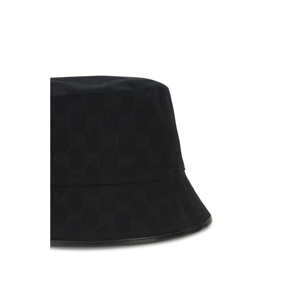 Gucci Black Polyester Bucket Hat