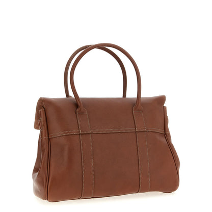 Mulberry Brown Calfskin Shoulder Bag