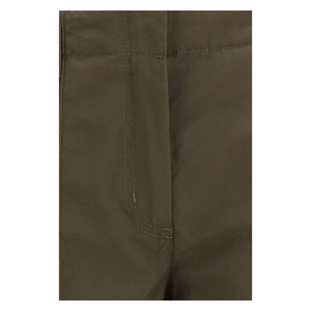 Burberry Bicolor Cotton Cargo Pants