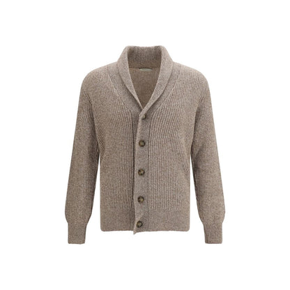 Brooksfield Beige Wool Oves Aries Cardigan