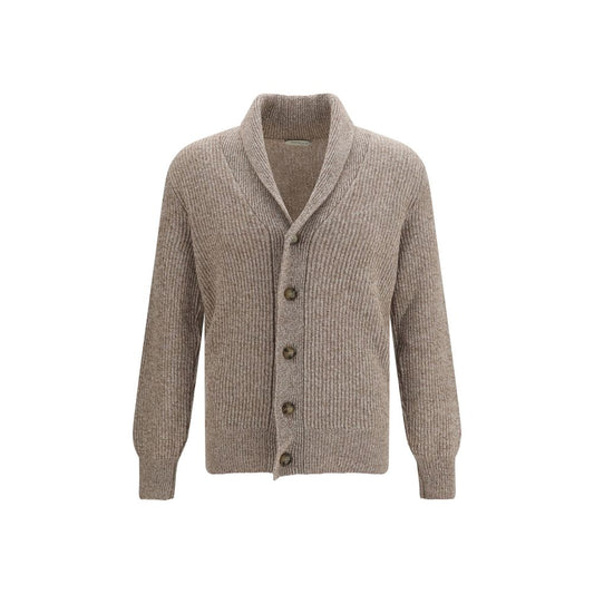 Brooksfield Beige Wool Oves Aries Cardigan