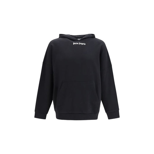 Palm Angels Black Cotton Sweatshirt