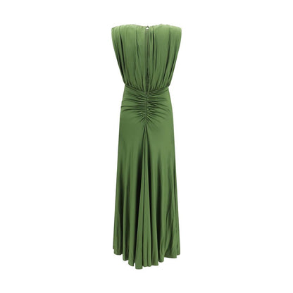 Self-Portrait Bicolor Viscose Casual Dress