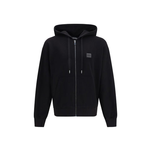 Dolce & Gabbana Black Cotton Sweatshirt