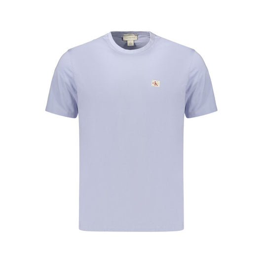 Calvin Klein Azzurro Cotton Mens T-Shirt