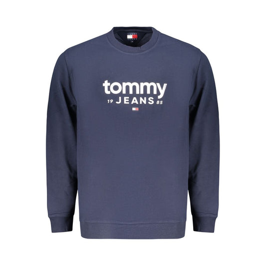 Tommy Hilfiger Blue Cotton Men's Sweatshirt