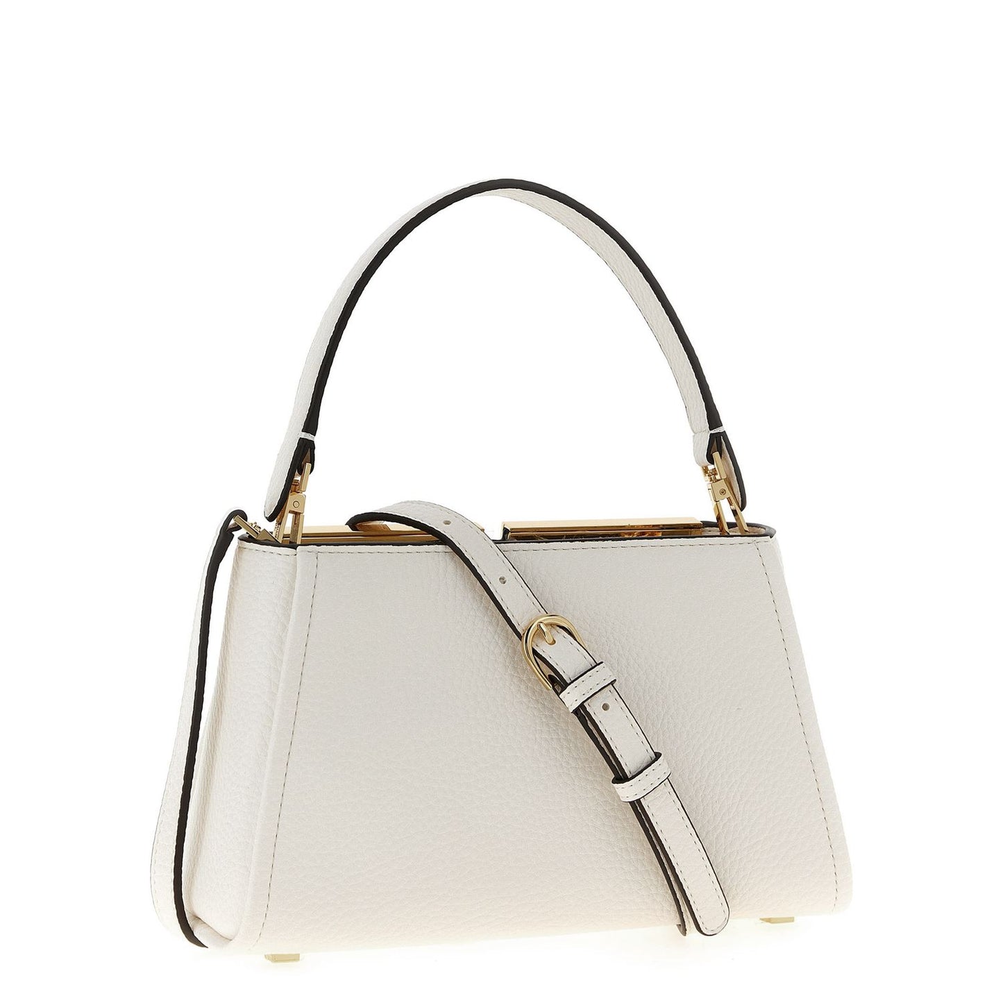 Elisabetta Franchi White Polyester Handbag