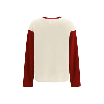 Guest in Residence White Cashmere Sweatshirt