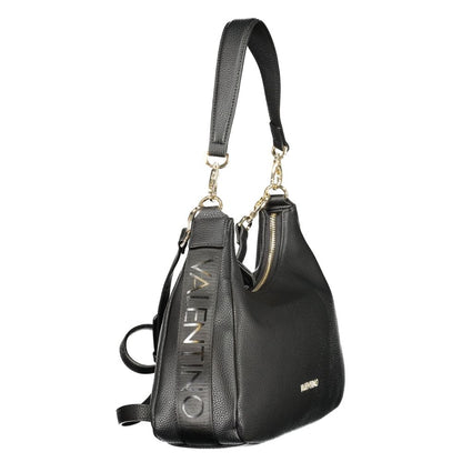 Mario Valentino Black Polyurethane Womens Bag