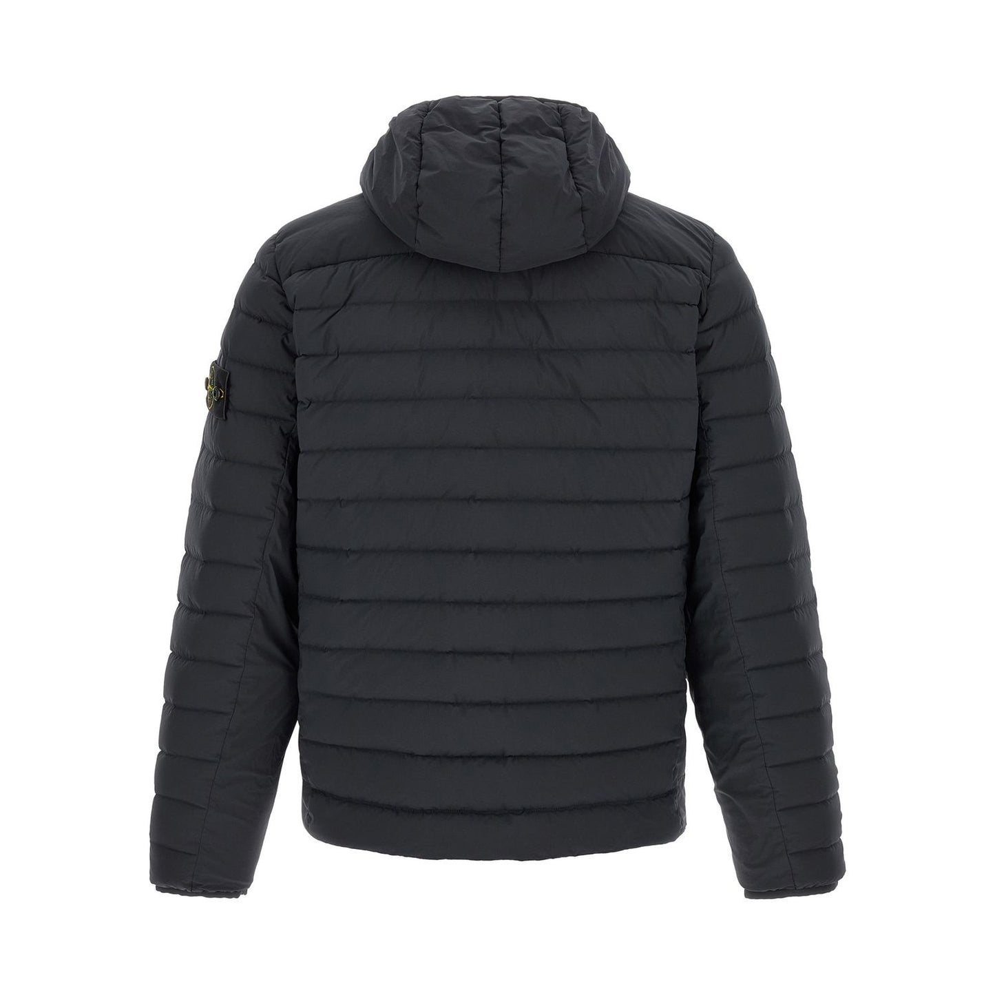 Stone Island Blue Polyamide Full-Length Jacket